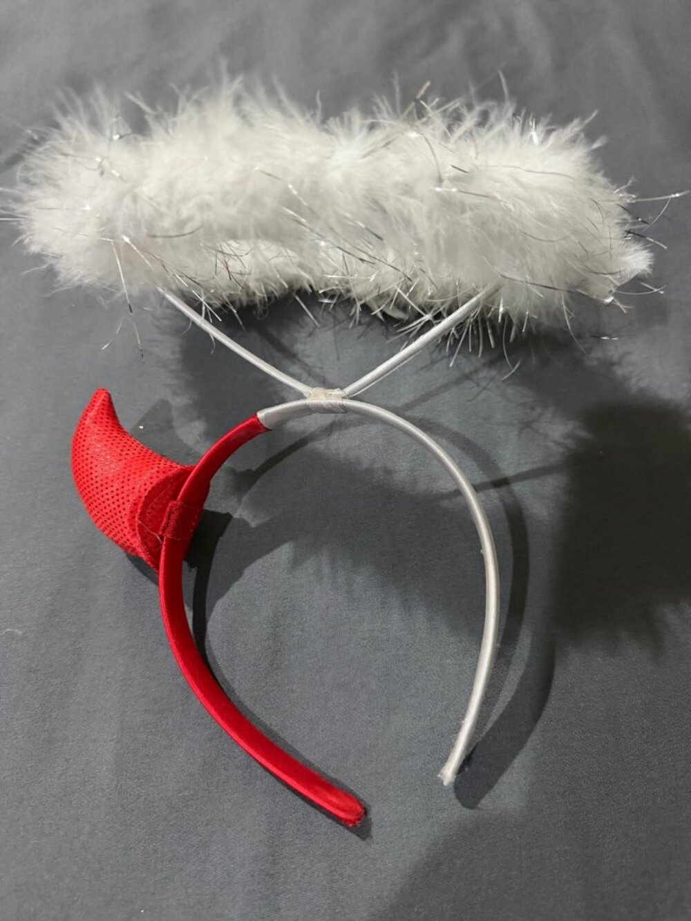 Naughty & Nice Angel/Devil Costume HEADBAND ONLY